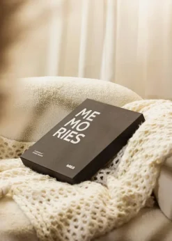 KAILA MEMORIES Black - Coffee Table Photo Album (60 Sorte Sider)