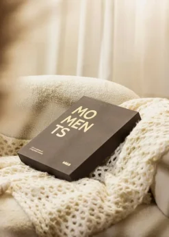 KAILA MOMENTS Black - Coffee Table Photo Album (60 Sorte Sider / 30 Blade)