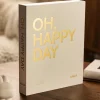 KAILA OH HAPPY DAY Creme - Coffee Table Photo Album (60 Sorte Sidere)