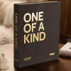 KAILA ONE OF A KIND Black - Coffee Table Photo Album (60 Sorte Sider / 30 Blade)