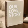 KAILA OUR LOVE STORY Grey - Coffee Table Photo Album (60 Sorte Sidere)