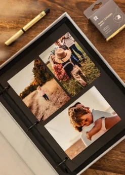 KAILA OUR LOVE STORY Grey - Coffee Table Photo Album (60 Sorte Sidere)