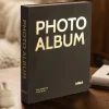 KAILA PHOTO ALBUM Black - Coffee Table Photo Album (60 Sorte Sider / 30 Blade)