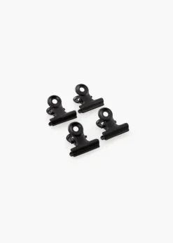 KAILA Poster Clip Black 20 mm - 4-p
