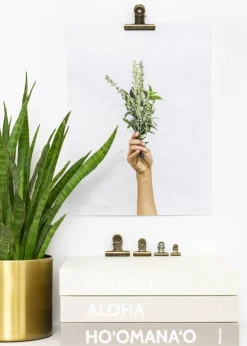 KAILA Poster Clip Retro Bronze 20 mm - 4-p