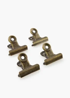 KAILA Poster Clip Retro Bronze 40 mm - 4-p