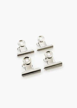 KAILA Poster Clip Silver 30 mm - 4-p