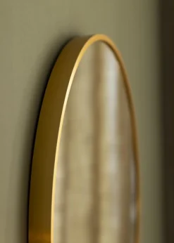 KAILA Round Mirror - Edge Gold 50 cm Ø