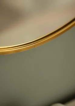 KAILA Round Mirror - Edge Gold 40 cm Ø