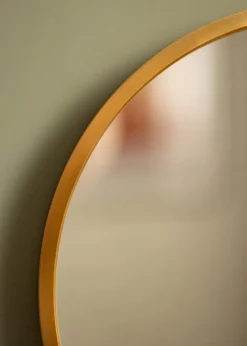 KAILA Round Mirror - Edge Gold 30 cm Ø