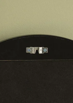 KAILA Round Mirror - Edge Black 50 cm Ø