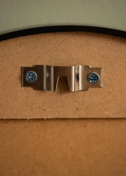 KAILA Round Mirror - Edge Black 30 cm Ø