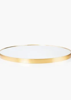 KAILA Round Mirror - Edge Gold 110 cm Ø