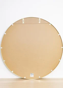 KAILA Round Mirror - Edge Gold 110 cm Ø