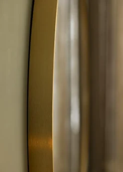 KAILA Round Mirror - Edge Gold 70 cm Ø