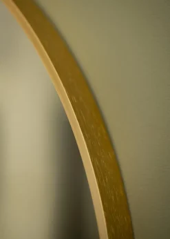 KAILA Round Mirror - Edge Gold 70 cm Ø