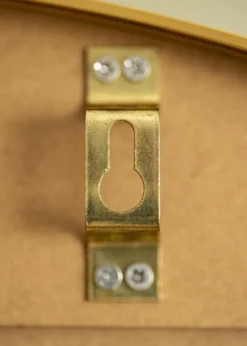 KAILA Round Mirror - Edge Gold 90 cm Ø