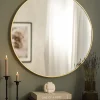KAILA Round Mirror - Edge Gold 80 cm Ø