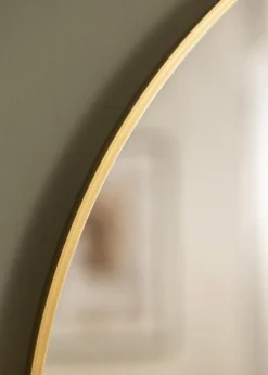 KAILA Round Mirror - Edge Gold 80 cm Ø