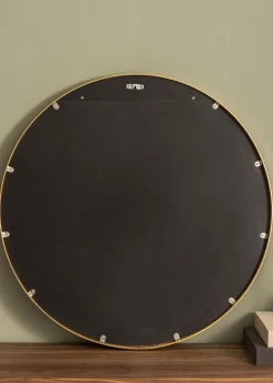 KAILA Round Mirror - Edge Gold 80 cm Ø