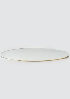 KAILA Round Mirror - Thin Brass 100 cm Ø