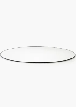 KAILA Round Mirror - Thin Black 70 cm Ø
