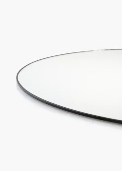 KAILA Round Mirror - Thin Black 70 cm Ø