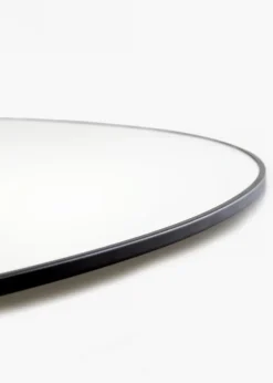 KAILA Round Mirror - Thin Black 70 cm Ø