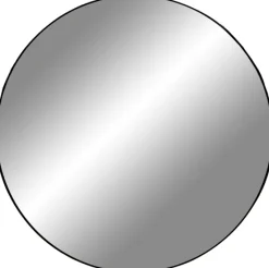 KAILA Round Mirror - Thin Black 100 cm Ø