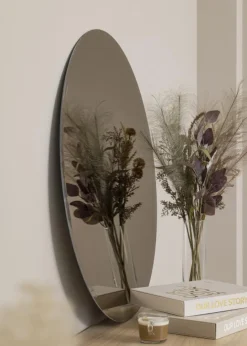 KAILA Rundt Spejl Dark Bronze Deluxe 90 cm Ø