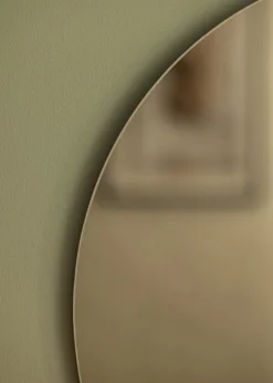 KAILA Rundt Spejl Dark Bronze 50 cm Ø