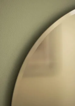 KAILA Rundt Spejl Dark Bronze Deluxe 50 cm Ø