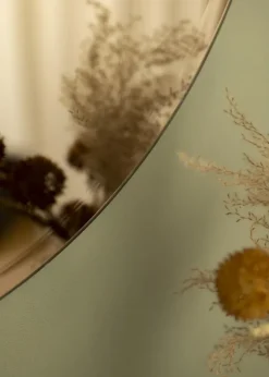 KAILA Rundt Spejl Dark Bronze Deluxe 70 cm Ø