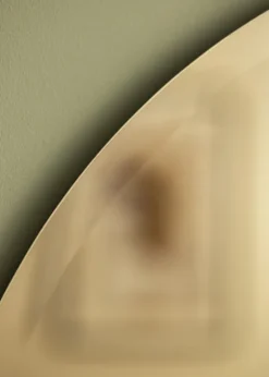 KAILA Rundt Spejl Dark Bronze Deluxe 70 cm Ø