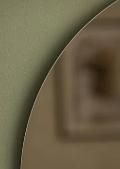 KAILA Rundt Spejl Dark Bronze 60 cm Ø