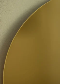 KAILA Rundt Spejl Gold 30 cm Ø