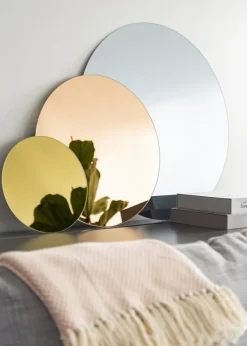 KAILA Rundt Spejl Gold 110 cm Ø