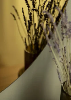 KAILA Rundt Spejl Gold 90 cm Ø