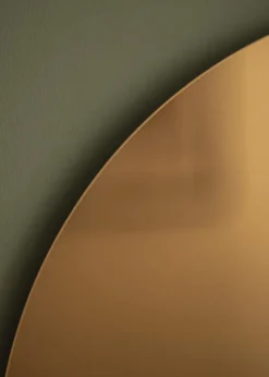 KAILA Rundt Spejl Rose Gold 50 cm Ø