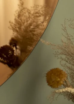 KAILA Rundt Spejl Rose Gold Deluxe 70 cm Ø