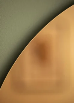 KAILA Rundt Spejl Rose Gold 70 cm Ø