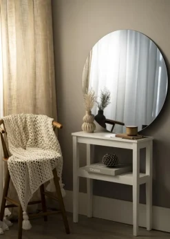 KAILA Rundt Spejl Smoked Grey 90 cm Ø