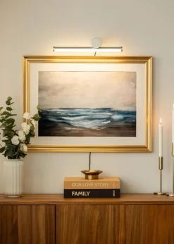 KAILA Shine Billedbelysning 40 cm - Sølv