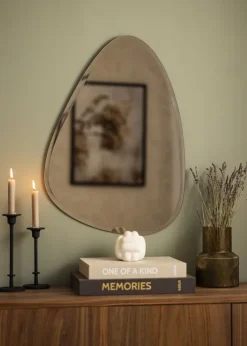 KAILA Spejl Deluxe Shape I Dark Bronze 50x70 cm