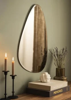 KAILA Spejl Deluxe Shape I Dark Bronze 50x70 cm