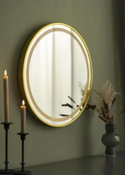 KAILA Spejl Frame LED 60 cm Ø