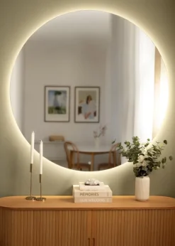 KAILA Spejl LED 140 cm Ø