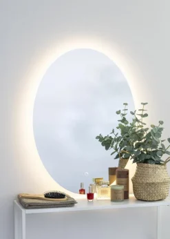 KAILA Spejl Oval LED 60x80 cm