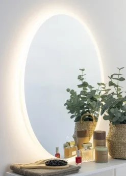 KAILA Spejl Oval LED 60x80 cm
