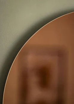 KAILA Spejl Oval Rose Gold 50x100 cm